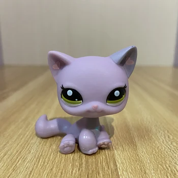 

new LPS CAT Rare Pet Shop Toys Mini Stands Short Hair Kitten Old Figures Collection Original Cute Animal