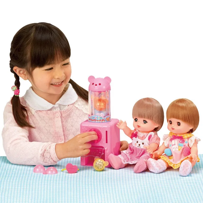 

Mi Lu Bear Gashapon Machine Set GIRL'S Play House Toys Slot Machine 514757