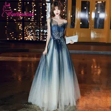 Платье для выпускного вечера, длинное платье, Тюлевое платье с аппликацией, Vestidos De Fiesta Largos Vestidos De Gala Abiye Gece Elbisesi