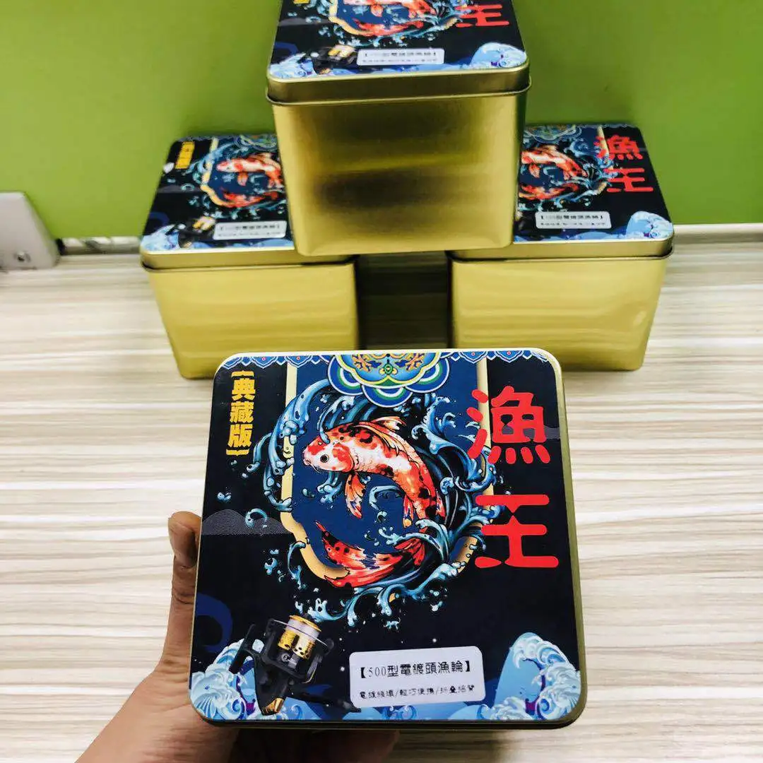 Горячие модели тайваньский кран машина Fisher King рыболовное судно с линией Deluxe Edition с железной коробкой упаковка Бестселлер Тайвань M