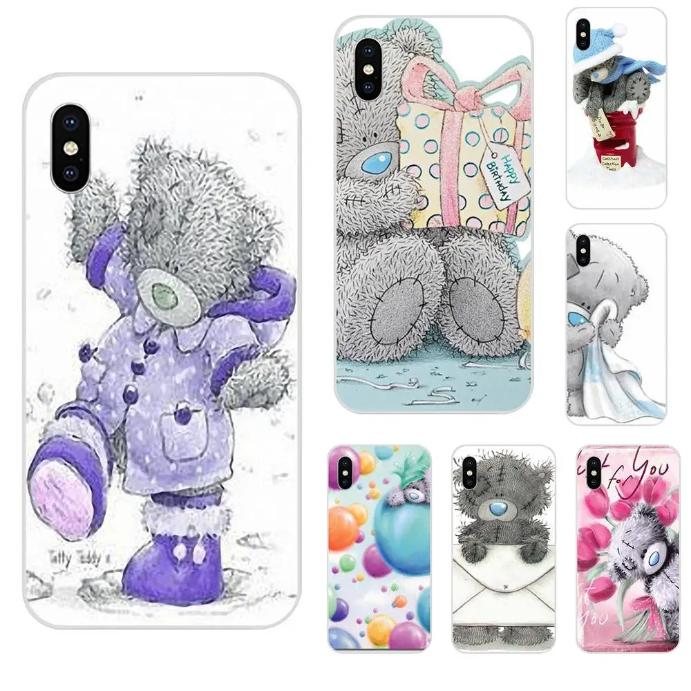 

For Apple iPhone 4 4S 5 5C 5S SE 6 6S 7 8 Plus X XS Max XR Soft TPU Non-slip Tatty Teddy Me To You Bear