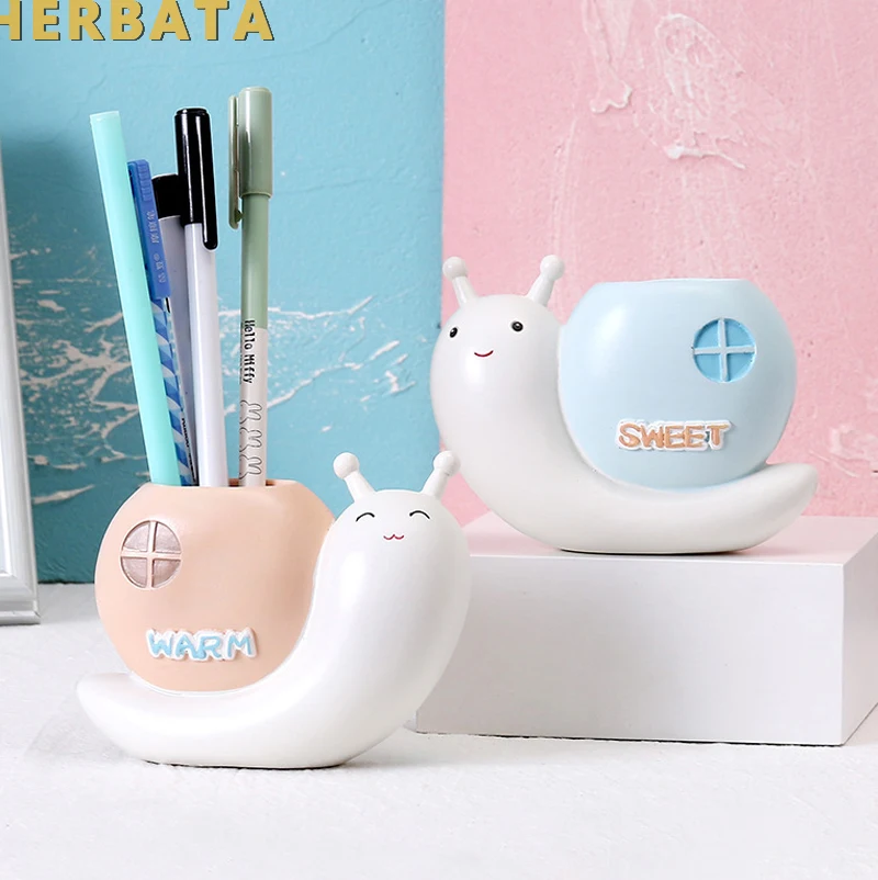 Ручка-улитка контейнер креативные украшения из полимера милые детские