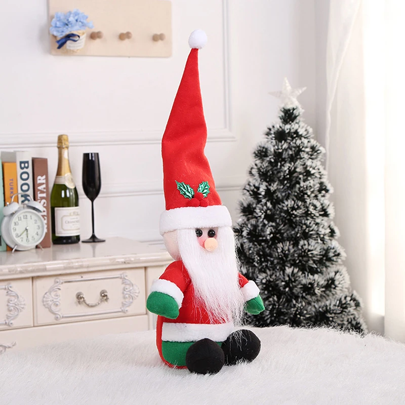Santa Claus Cloth Doll For Christmas Decorations Small Furnishing Articles For Christmas Scene Decoration Christmas decorations