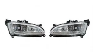 

Qirun fog lamp assembly lights+covers+wires+switch for Hyundai Santa FE 2013~ON