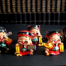 Украшение для автомобиля Rd the Бог богатства Автомобильная Кукла Милая Мини-Бог богатства украшения торт на день рождения пекарня