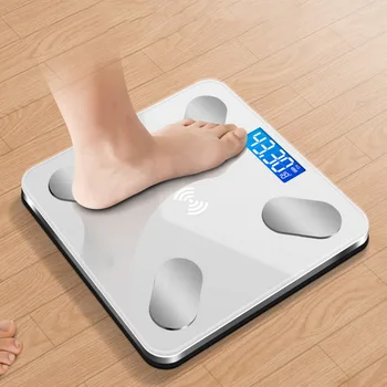 

Body Fat Scale Floor Scientific Smart Electronic LED Digital Weight Bathroom Balance Bluetooth APP Android or IOS Bluetooth New