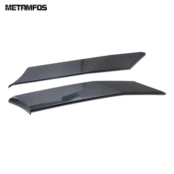 

For Toyota Rav4 Rav 4 2019 2020 Carbon Fiber Rear Window C Pillar Molding Trim Decoration Strip Exterior Accessories Car Styling