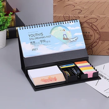 

2021 Multifunction Calendar Portable Diary Weekly Monthly Planner Supplies