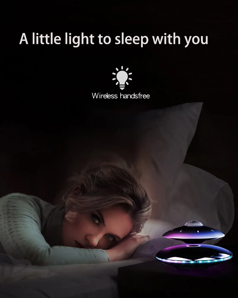 Умные Bluetooth колонки в стиле НЛО новая технология супербас стерео Беспроводная