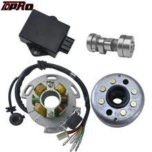 TDPRO Lifan 140cc 150cc Performance Racing Magneto Stator Rotor CDI Box Ignition Coil 4 Stroke Motorcycle Motor Engine Dirt Bike high performance magneto stator rotor flywheel kit for motorcycle lifan 110cc 125cc 140cc 150cc ssr sdg pitbike