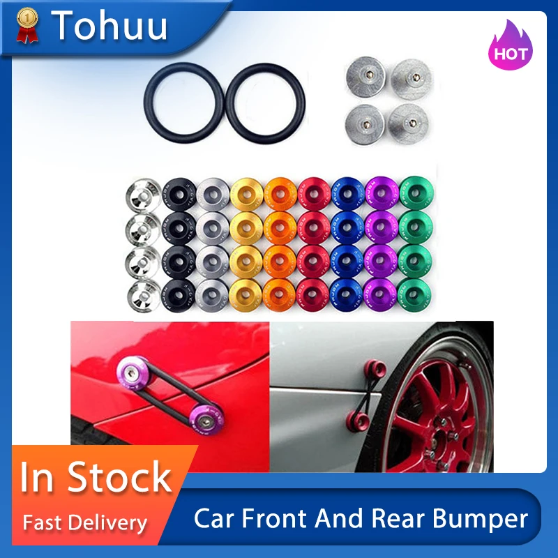 Крепежная Пряжка для переднего и заднего бампера автомобиля гайки болты