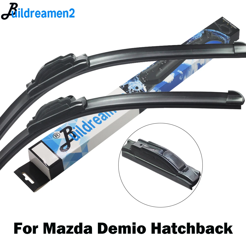 Щетка стеклоочистителя Buildreamen2 2 шт. резиновая щетка для лобового стекла Mazda Demio