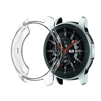 

Cover For Samsung Thin PC Protection Bumper Watch Frame Case Cover for Samsung Galaxy Watch 46/42mm Smart Watch Accessories