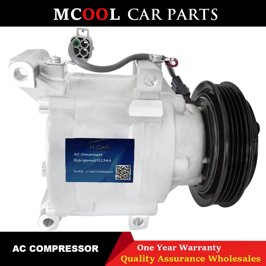 

For Toyota Echo 2000-05 1.5L AC Compressor 8831052080 88310-52080 8831052351 88310-52351 8832052010 88320-52010 8832052040