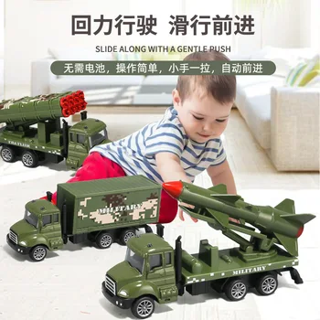 

3pcs/set 1:64 Simulation Pull Back Alloy Fire Engineering Car Sanitation Military Vehicle Model Scale Toys for Children Adult