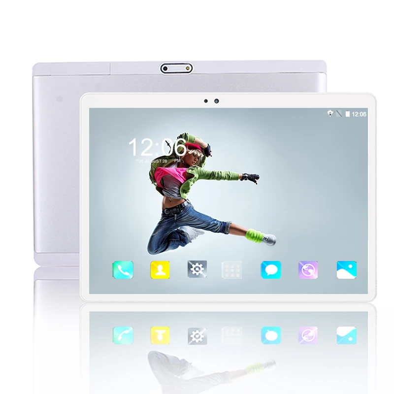 2019 Global 4G LTE планшетный ПК 10 дюймов Android 8 0 ram 6GB rom 64GB 1920*1200 ips 2.5D Закаленное экран wifi gps