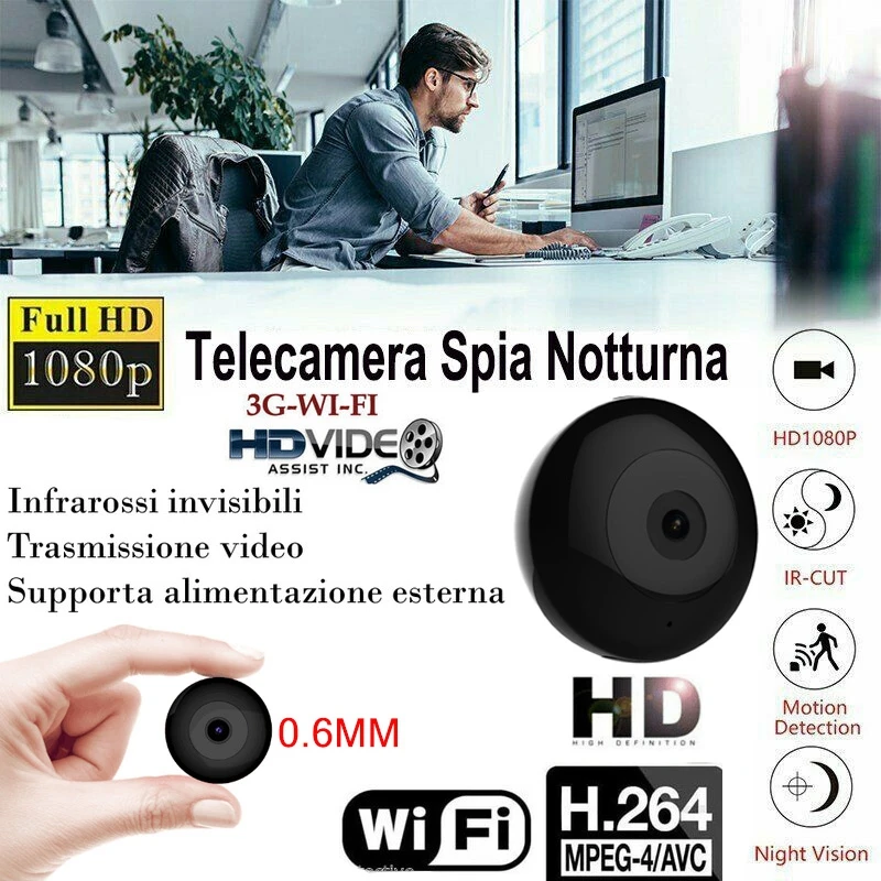Мини беспроводная WiFi камера HD 1080P самая маленькая камера безопасности камера батарея питание с детектором движения супер ночное видение