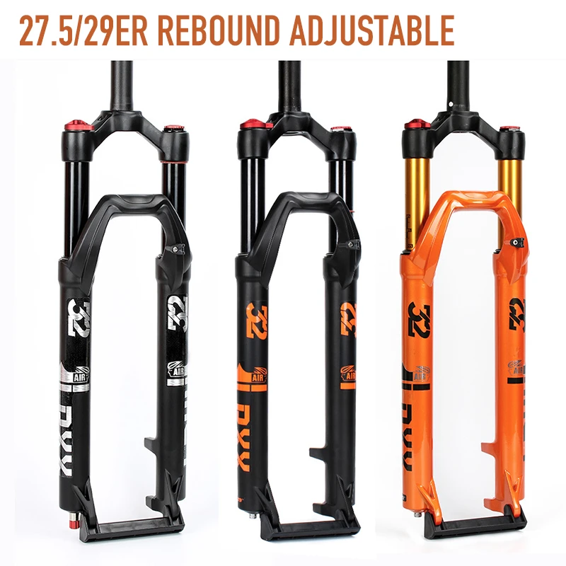 Mtb Mountainbike Vering Lucht Vork 27.5/29er 9Mm Qr Rebound Demping  Aanpassing Fiets Schokdemper - AliExpress Sports \u0026 Entertainment