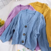 Свитер женский Осень Зима негабаритный свитер твист корейский топ Женская куртка