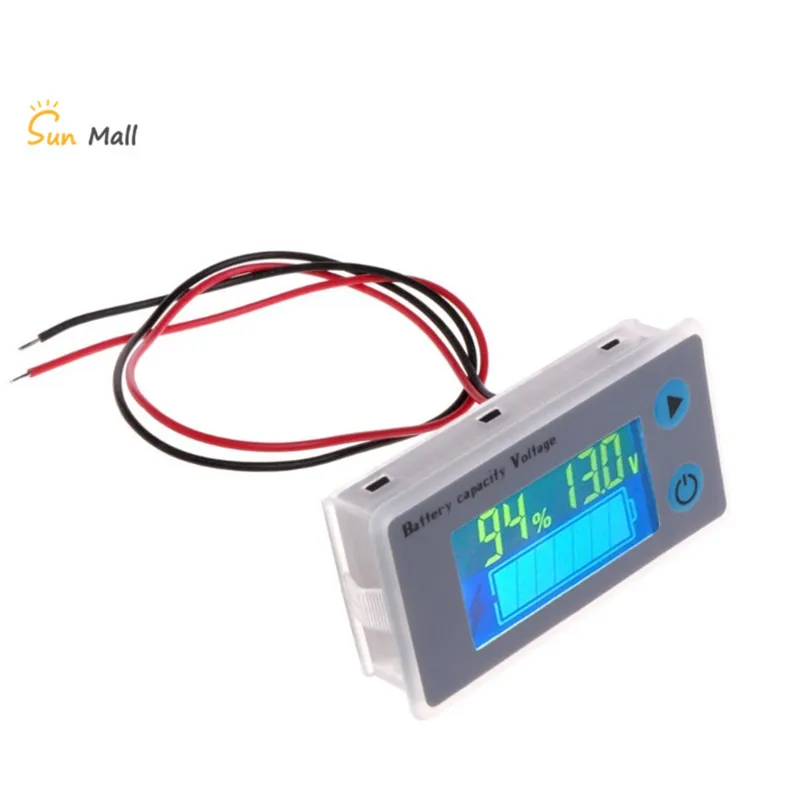 

12V 24V 36V 48V 60V 72V universal battery indicator digital voltmeter voltage tester voltage monitor LCD car lead-acid indicator