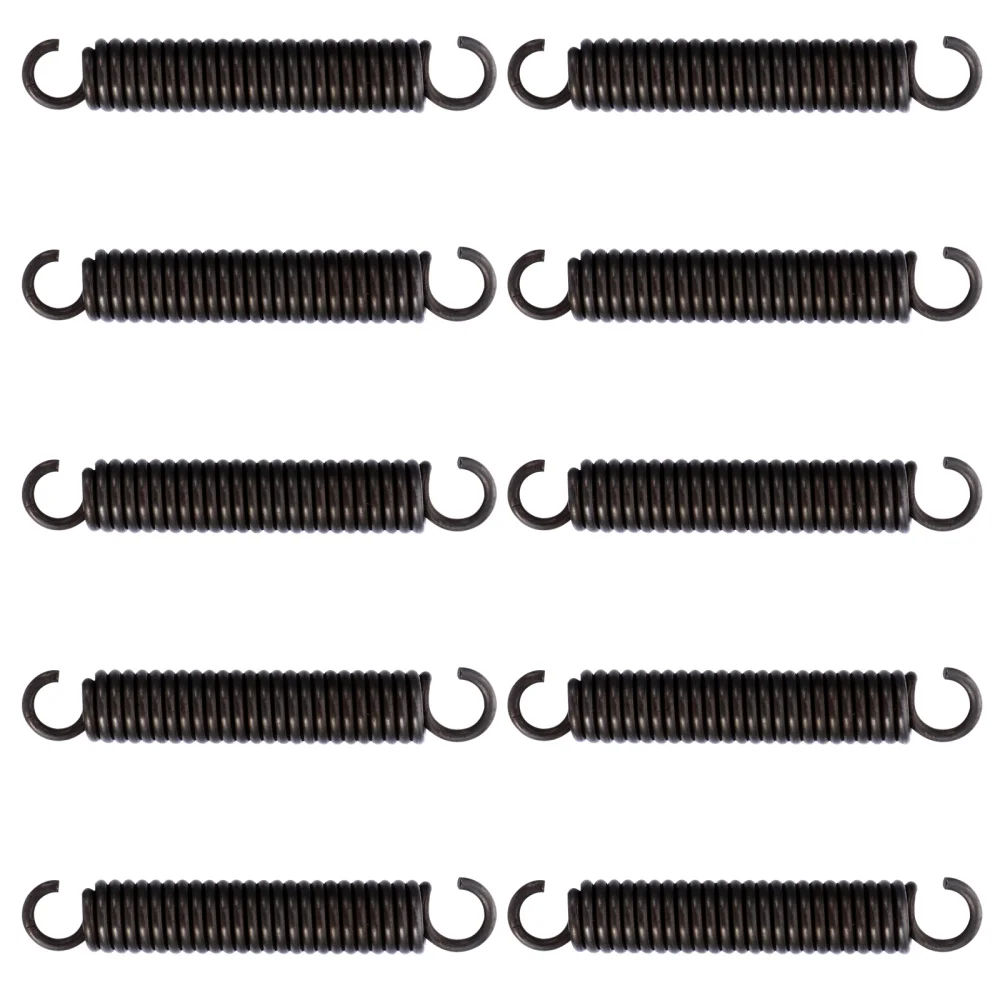 

10 Pcs Durable Springs Dual Hook Tension Springs Extended Compressed Springs