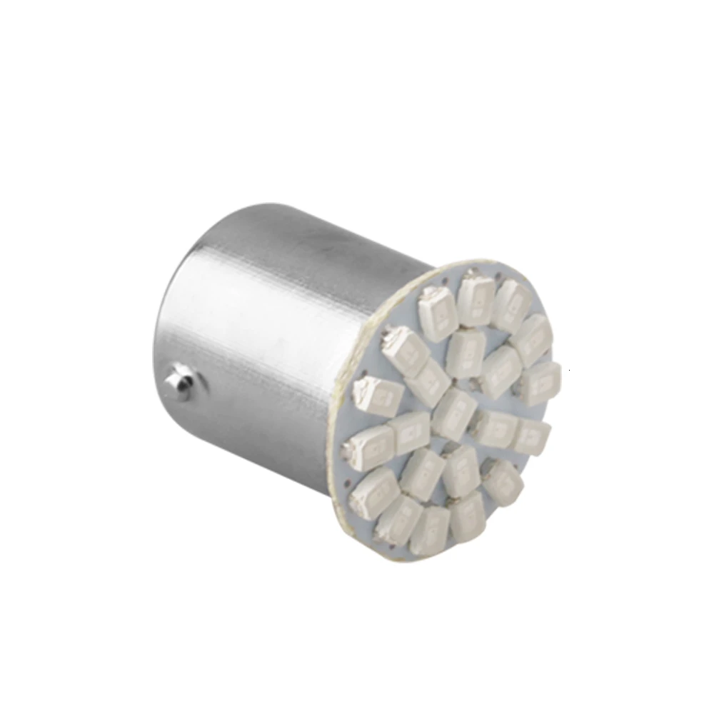 100PCS 1157 Led P21/5W BAY15D P21W BA15S 1156 22 Led 3020 Smd Car Bulb Brake Lights Auto Turn Signal Light 12V
