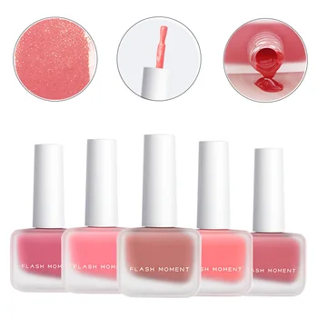 

5 Colors Long-lasting Facial Cheek Blush Cream Liquid Face Make Up Blush Brighten Makeup Matte Nude Blusher Korean Cosmetic