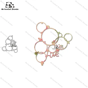 

New Dies Creative love Metal Cutting Dies diy Dies photo album cutting dies Scrapbooking Stencil Die Cuts frame die