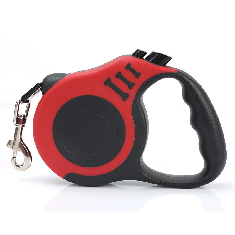 Автоматический поводок для собак 3 м/5 м выдвижной из полиэстера с