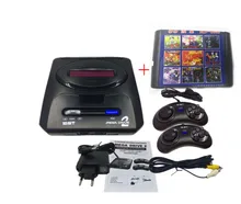 SEGA MD 2-consola de videojuegos de 16 bits, con interruptor de modo EE. UU. Y Japón, para manijas originales de SEGA, exporta Rusia con 55 juegos clásicos