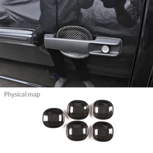 

For Mercedes-Benz 2019-2020 G Class Car Exterior Accessories Real Carbon Fiber Auto Protective Outer Door Bowl Decorative Cover