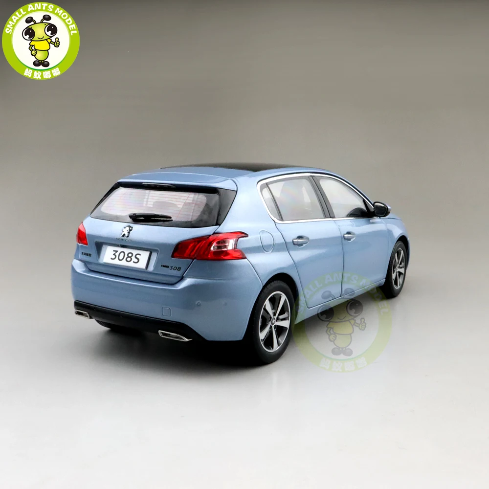 1/18 peugeot 308 308S литая модель автомобиля игрушки для мальчиков и девочек Подарки