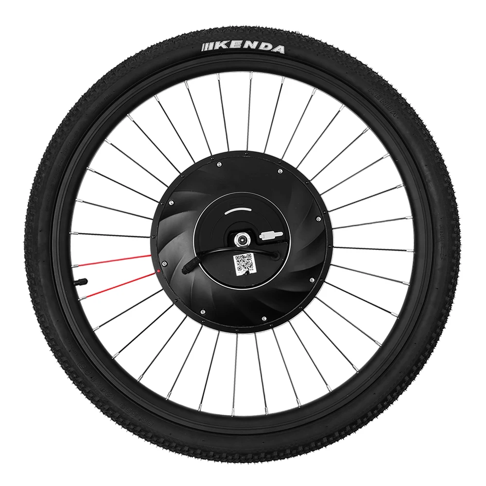 

26" * 1.95" Front Wheel Electric Bicycle Disc Brake Hub Motor Kit 36V 240W Powerful Motor E-Bike Conversion