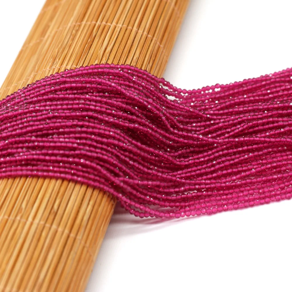 Vibrant Orange-Red Spinel Beads