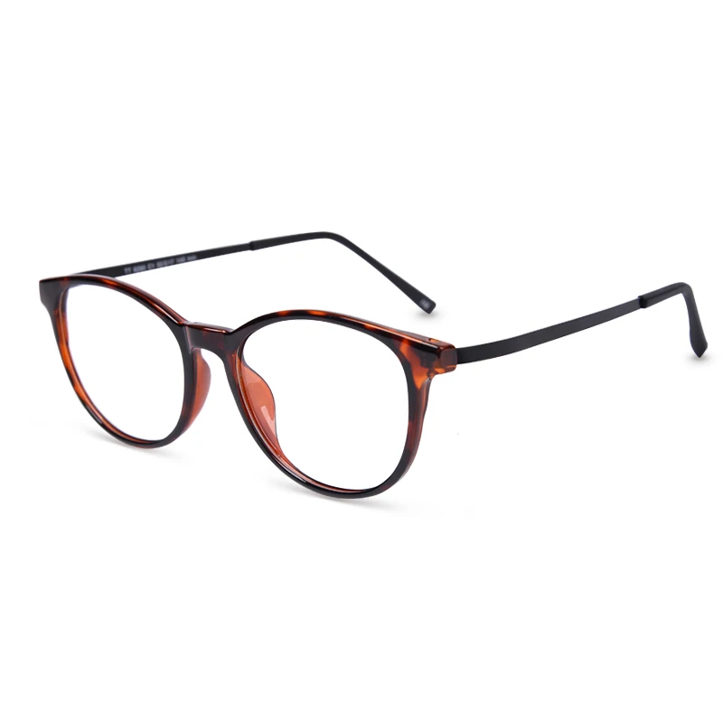 Vintage Frames Glasses Optical Eyeglasses Women Prescription Glasses Men Clear Lens Eyewear Frames Goggle Oculos Unisex TT6290 - Цвет оправы: C01 Demi Brown