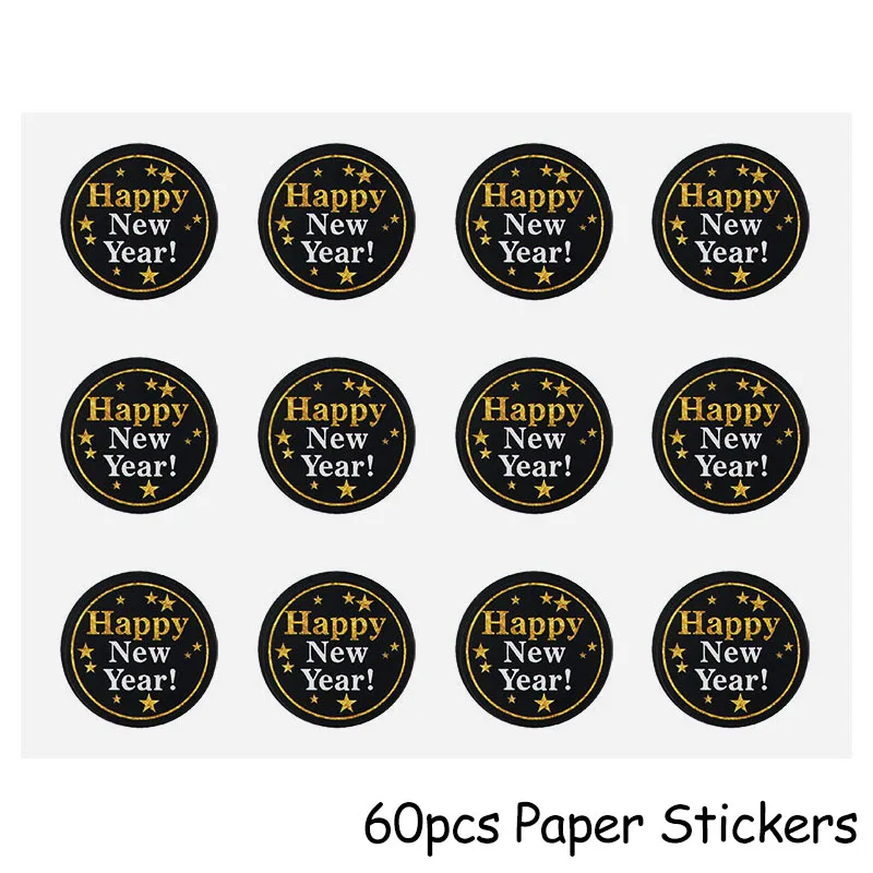 60pcs Photo Props Joy-Enlife рождественские украшения для дома новогодние вечерние украшения черный баннер фоторамка реквизит Navidad Nordica - Цвет: 60pcs Photo Props