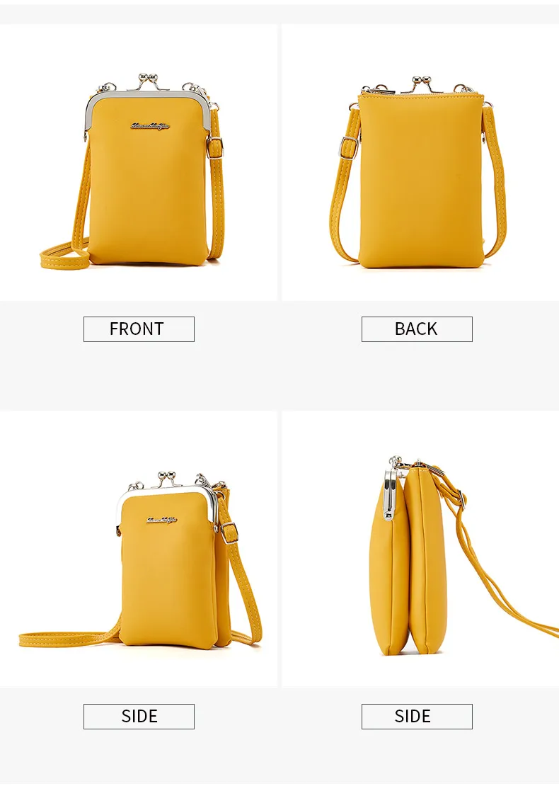 He41ed5724958496da3b1f2a4256ac124o - New Colorful Small Cellphone Bag Female Fashion Daily Use Shoulder Bags Women Leather Mini Crossbody Messenger Bag Ladies Purse