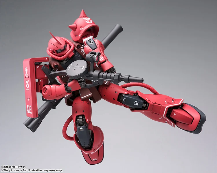 CMT ORIGIANL BANDAI Tamashii nages gunплотина FIX figation металлический композитный MS-06S Char's Zaku II и RX-78-02 gunплотины - Цвет: Zaku II