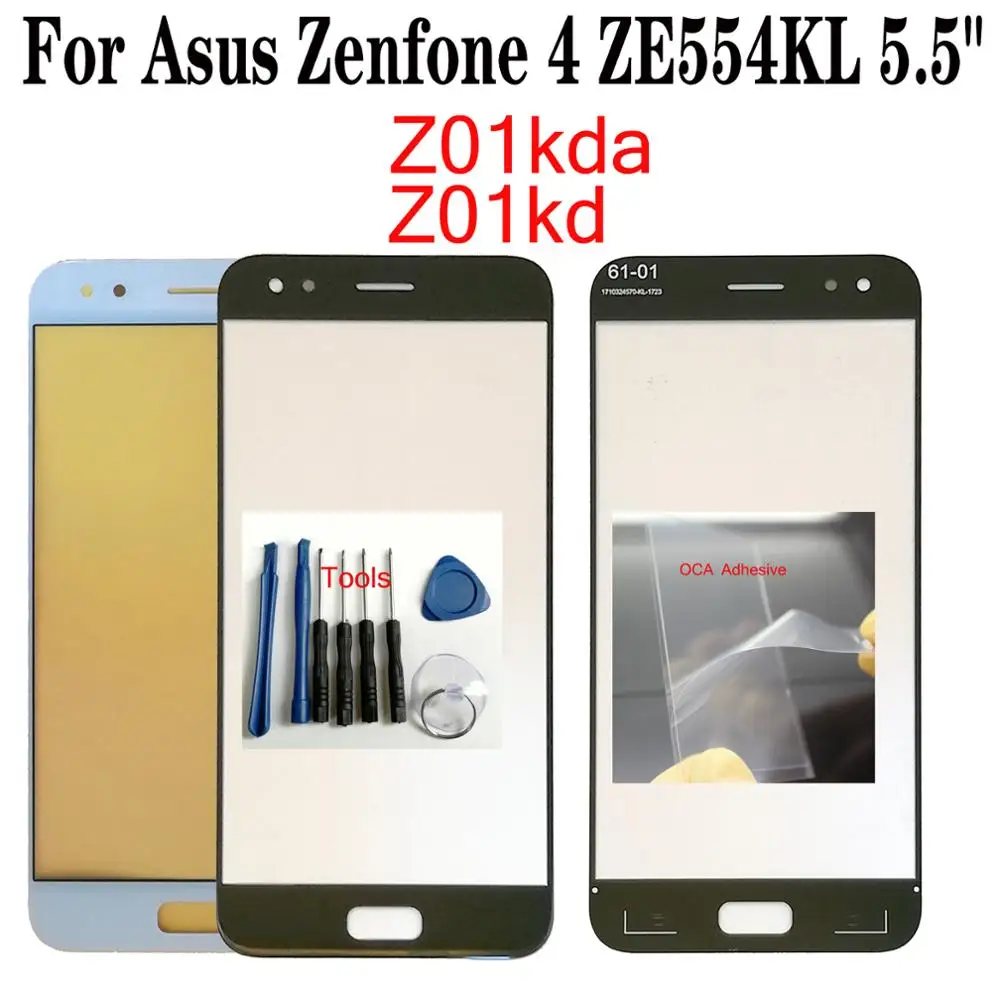 Shyueda+ OCA для Asus Zenfone 4 ZE554KL Z01kd Z01kda 5," OEM Внешний передний экран Замена стекла