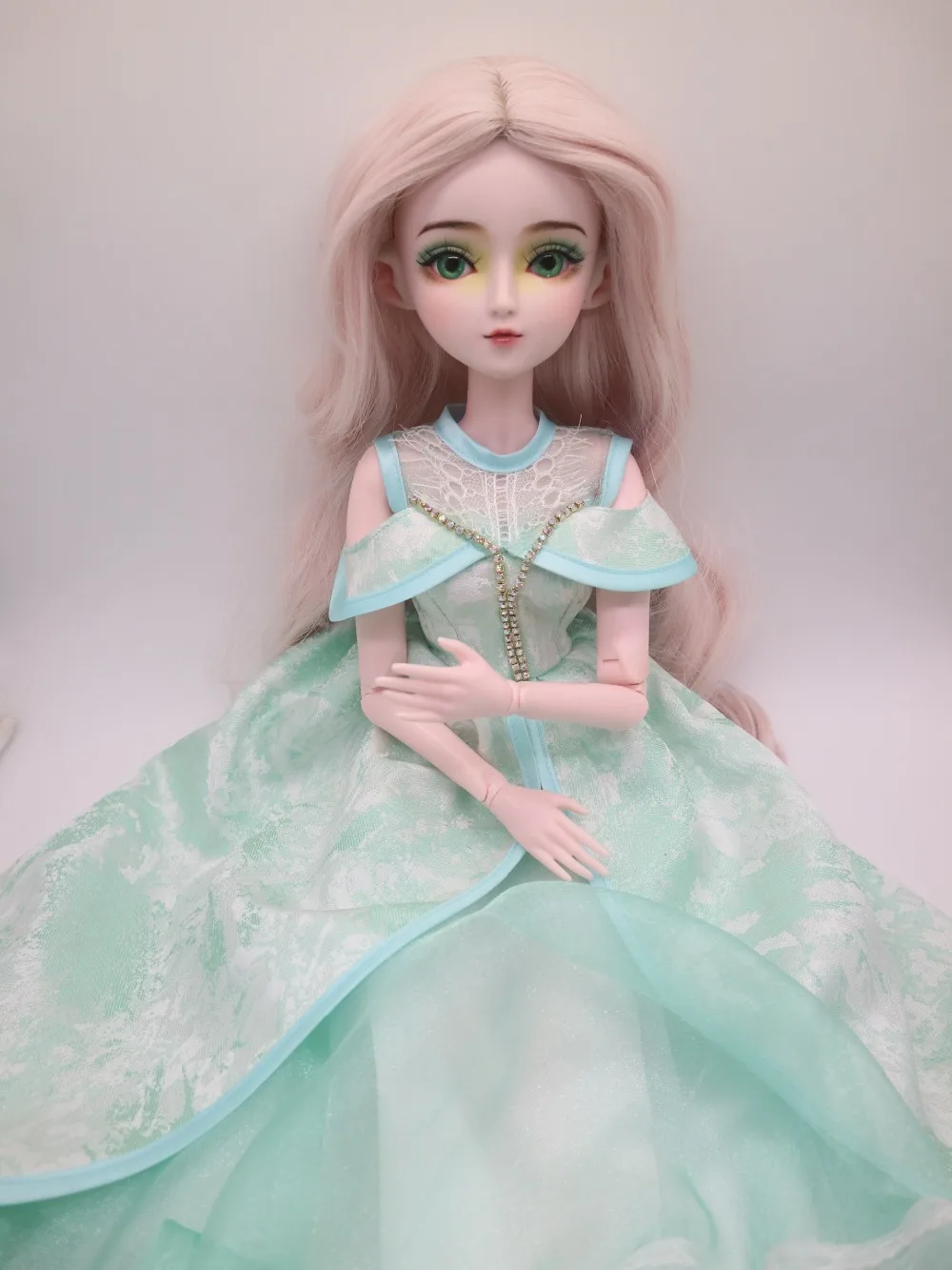 Индивидуальные BJD куклы эльф кукла DIY пластиковая кукла 24 шарнира шарнирная кукла 58 см - Цвет: Doll 11