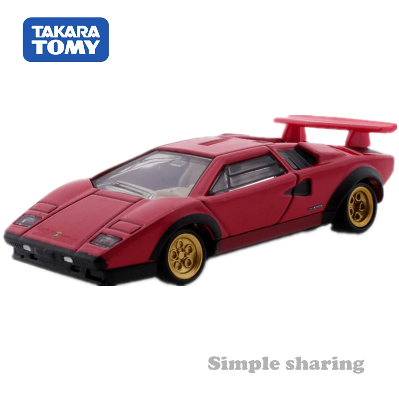 Takara Tomy Tomica Премиум оригинальный Lamborghini Countach LP500S красный 1 : 61 автомобиль детские