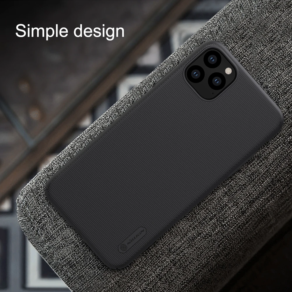 NILLKIN для Apple iPhone 11 Pro Max чехол для iPhone 11 Pro чехол матовый щит задняя крышка чехол для Apple iPhone11/iPhone 11