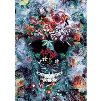 

5d diy diamond painting cartoon complete skull diamond embroidery mosaic wall sticker home decoration