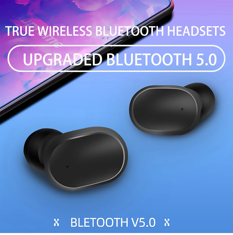 I12 TWS Bluetooth 5 0 Wireless Headphone Game Sports Stereo Is Suitable for IPhone Xiaomi Huawei Xiaomi Huawei Samsung Smartphon
