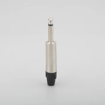 

4pcs High Quality Audicorast H013 6.3mm Jack Mono Plug Neutrik Mono 6.3mm Male Plug Solder Connector