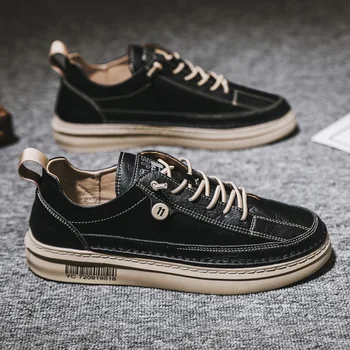 

2020 Autumn Winter New Casual Shoes Fashion Flat Tenis Masculino Vulcanized Shoes Zapatos De Hombre Hiking Shoes Men Loafers 2a