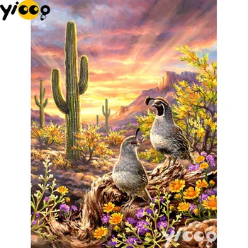 

Full Square/Round drill 5D DIY diamond Painting Cross Stitch Quail vista Diamond Embroidery Mosaic Rhinestone Decor AX0451