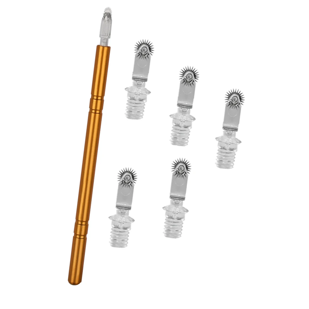 Eyebrow Microblading Pen Manual Eye Brow Pencil For Roller Pin Blades Needle