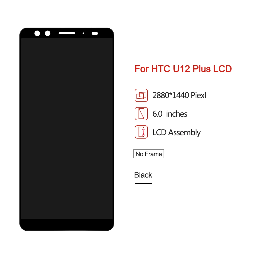 Супер ЖК-дисплей Sinmaytai 6 для 6," htc U12+/U12 Plus ЖК-экран+ сенсорная панель дигитайзер Замена