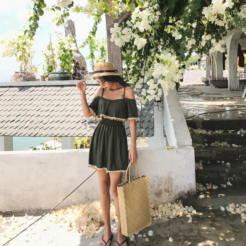 

Betis 2019 Women's Ethnic-Style Tassels Fashion Small Chest Push up Slim Fit Slimming Spa Resort Swimming Suit